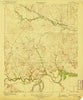 Fowlkes Texas Historical topographic map, 1:31680 scale, 7.5 X 7.5 Minute, Year 1919