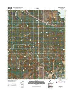 Fowlkes Texas Historical topographic map, 1:24000 scale, 7.5 X 7.5 Minute, Year 2013