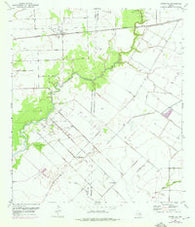 Francitas Texas Historical topographic map, 1:24000 scale, 7.5 X 7.5 Minute, Year 1952