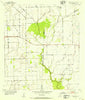 Francitas NE Texas Historical topographic map, 1:24000 scale, 7.5 X 7.5 Minute, Year 1952