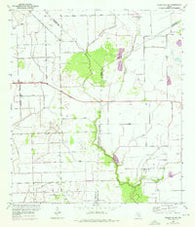 Francitas NE Texas Historical topographic map, 1:24000 scale, 7.5 X 7.5 Minute, Year 1952