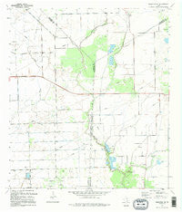 Francitas NE Texas Historical topographic map, 1:24000 scale, 7.5 X 7.5 Minute, Year 1995