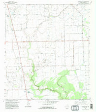 Francitas NW Texas Historical topographic map, 1:24000 scale, 7.5 X 7.5 Minute, Year 1995