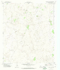 Frankel City SW Texas Historical topographic map, 1:24000 scale, 7.5 X 7.5 Minute, Year 1971