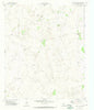 Frankel City SW Texas Historical topographic map, 1:24000 scale, 7.5 X 7.5 Minute, Year 1971