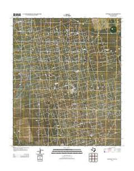 Frankel City Texas Historical topographic map, 1:24000 scale, 7.5 X 7.5 Minute, Year 2012