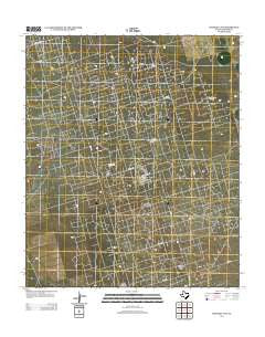 Frankel City Texas Historical topographic map, 1:24000 scale, 7.5 X 7.5 Minute, Year 2012