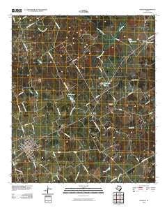 Franklin Texas Historical topographic map, 1:24000 scale, 7.5 X 7.5 Minute, Year 2010