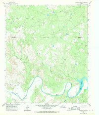 Franklin Bend Texas Historical topographic map, 1:24000 scale, 7.5 X 7.5 Minute, Year 1966