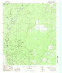 Franklin Lake Texas Historical topographic map, 1:24000 scale, 7.5 X 7.5 Minute, Year 1984