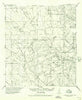 Franklin Settlement Texas Historical topographic map, 1:62500 scale, 15 X 15 Minute, Year 1956