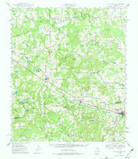 Frankston Texas Historical topographic map, 1:62500 scale, 15 X 15 Minute, Year 1949