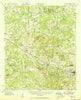 Frankston Texas Historical topographic map, 1:62500 scale, 15 X 15 Minute, Year 1950