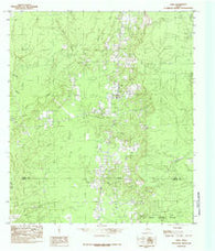 Fred Texas Historical topographic map, 1:24000 scale, 7.5 X 7.5 Minute, Year 1984