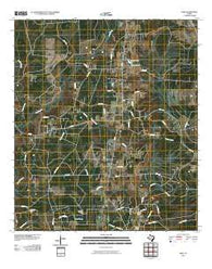 Fred Texas Historical topographic map, 1:24000 scale, 7.5 X 7.5 Minute, Year 2010