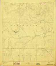 Fredericksburg Texas Historical topographic map, 1:125000 scale, 30 X 30 Minute, Year 1894