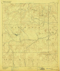 Fredericksburg Texas Historical topographic map, 1:125000 scale, 30 X 30 Minute, Year 1894