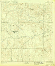 Fredericksburg Texas Historical topographic map, 1:125000 scale, 30 X 30 Minute, Year 1894