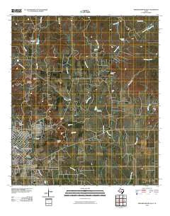 Fredericksburg East Texas Historical topographic map, 1:24000 scale, 7.5 X 7.5 Minute, Year 2010