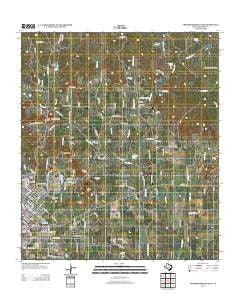 Fredericksburg East Texas Historical topographic map, 1:24000 scale, 7.5 X 7.5 Minute, Year 2012