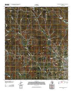 Fredericksburg West Texas Historical topographic map, 1:24000 scale, 7.5 X 7.5 Minute, Year 2010