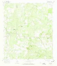 Fredonia Texas Historical topographic map, 1:24000 scale, 7.5 X 7.5 Minute, Year 1962