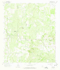 Fredonia Texas Historical topographic map, 1:24000 scale, 7.5 X 7.5 Minute, Year 1962