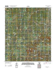 Fredonia Texas Historical topographic map, 1:24000 scale, 7.5 X 7.5 Minute, Year 2012