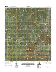 Fredonia Texas Historical topographic map, 1:24000 scale, 7.5 X 7.5 Minute, Year 2012