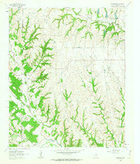 Freemound Texas Historical topographic map, 1:24000 scale, 7.5 X 7.5 Minute, Year 1961