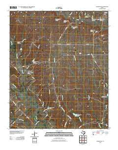 Freemound Texas Historical topographic map, 1:24000 scale, 7.5 X 7.5 Minute, Year 2010