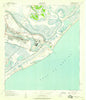 Freeport Texas Historical topographic map, 1:24000 scale, 7.5 X 7.5 Minute, Year 1943