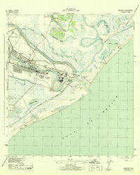 Freeport Texas Historical topographic map, 1:31680 scale, 7.5 X 7.5 Minute, Year 1943