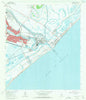 Freeport Texas Historical topographic map, 1:24000 scale, 7.5 X 7.5 Minute, Year 1964