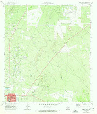 Freer North Texas Historical topographic map, 1:24000 scale, 7.5 X 7.5 Minute, Year 1971