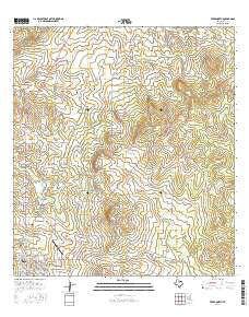 Freer North Texas Current topographic map, 1:24000 scale, 7.5 X 7.5 Minute, Year 2016