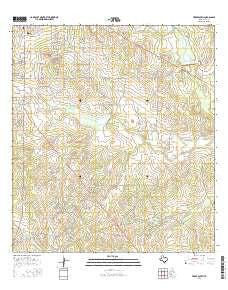 Freer South Texas Current topographic map, 1:24000 scale, 7.5 X 7.5 Minute, Year 2016