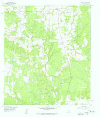 Frelsburg Texas Historical topographic map, 1:24000 scale, 7.5 X 7.5 Minute, Year 1958