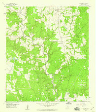 Frelsburg Texas Historical topographic map, 1:24000 scale, 7.5 X 7.5 Minute, Year 1958