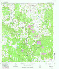 Frelsburg Texas Historical topographic map, 1:24000 scale, 7.5 X 7.5 Minute, Year 1958