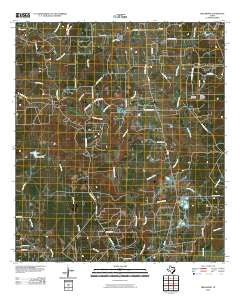 Frelsburg Texas Historical topographic map, 1:24000 scale, 7.5 X 7.5 Minute, Year 2010