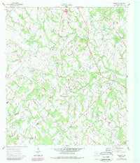 Frenstat Texas Historical topographic map, 1:24000 scale, 7.5 X 7.5 Minute, Year 1960