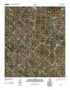 Frenstat Texas Historical topographic map, 1:24000 scale, 7.5 X 7.5 Minute, Year 2010