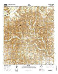 Fresno Creek Texas Current topographic map, 1:24000 scale, 7.5 X 7.5 Minute, Year 2016