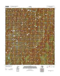 Friend Mountain Texas Historical topographic map, 1:24000 scale, 7.5 X 7.5 Minute, Year 2012