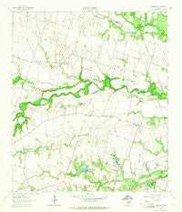 Friendship Texas Historical topographic map, 1:24000 scale, 7.5 X 7.5 Minute, Year 1963