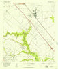 Friendswood Texas Historical topographic map, 1:24000 scale, 7.5 X 7.5 Minute, Year 1955