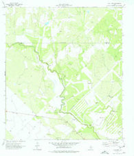 Frio Town Texas Historical topographic map, 1:24000 scale, 7.5 X 7.5 Minute, Year 1974