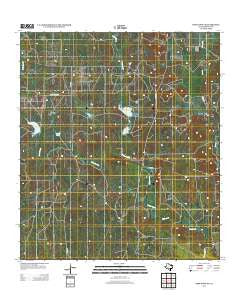 Frio Town NE Texas Historical topographic map, 1:24000 scale, 7.5 X 7.5 Minute, Year 2012