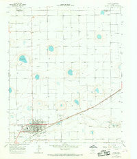 Friona Texas Historical topographic map, 1:24000 scale, 7.5 X 7.5 Minute, Year 1966
